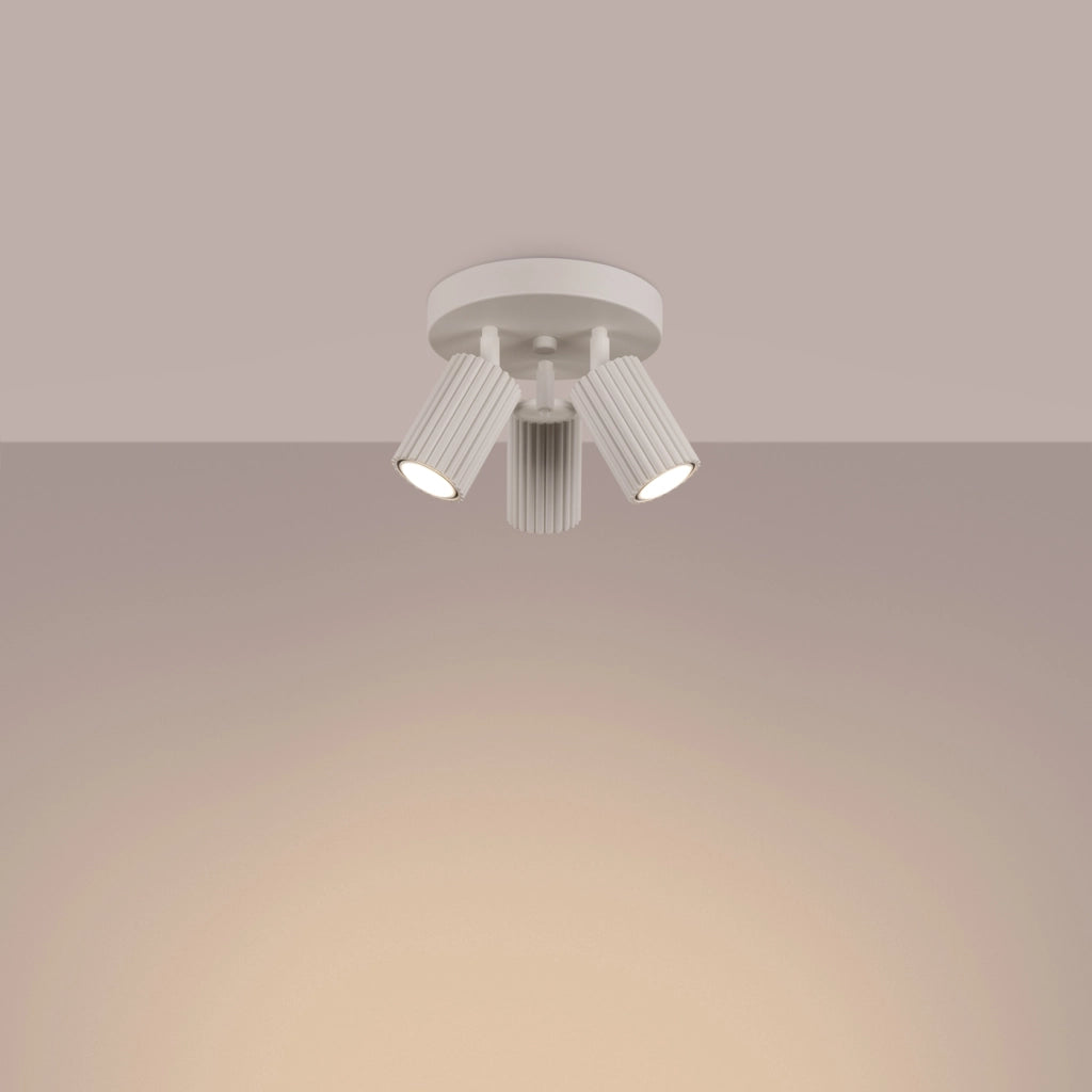 Lampada da soffitto KARBON 3P beige