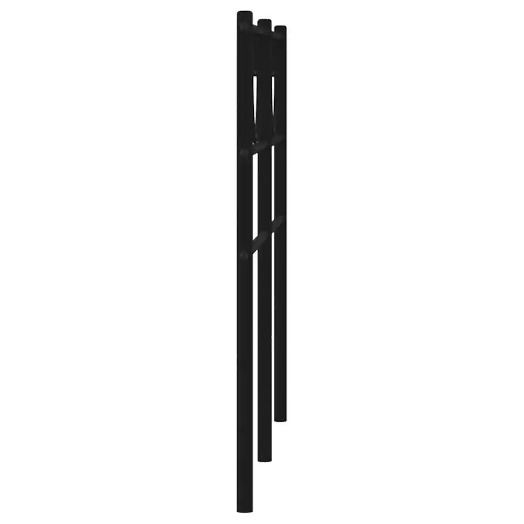 Testiera di Ricambio in Metallo Nero 120 cm 355494