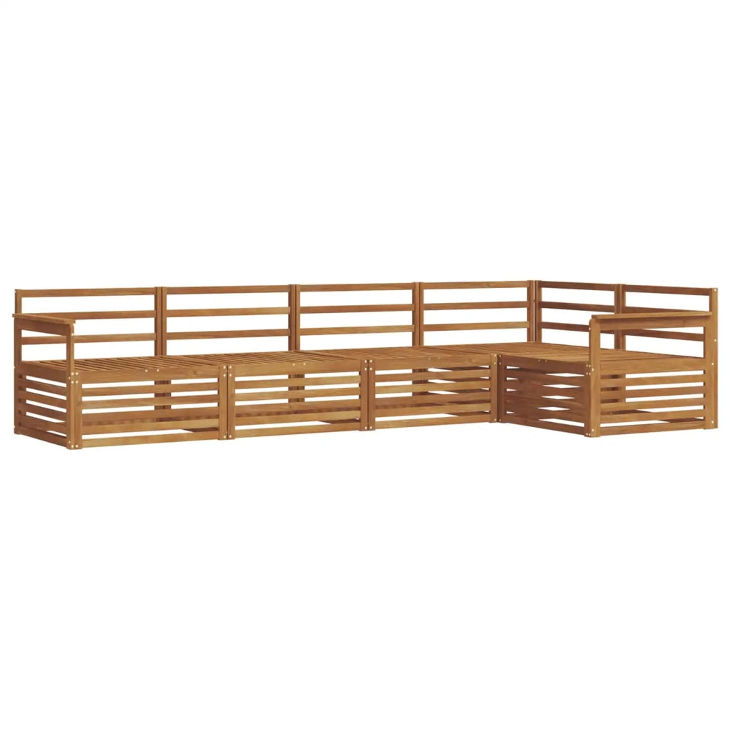 Set di divani da esterno 5 pcs Naturale 3373444