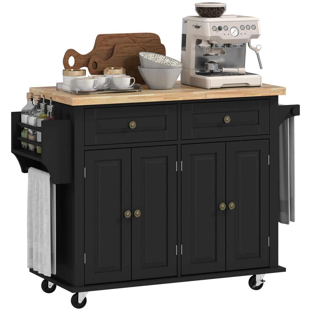 Mobile da cucina con ripiani e cassetti ¨C Minimal ¨C Nero
