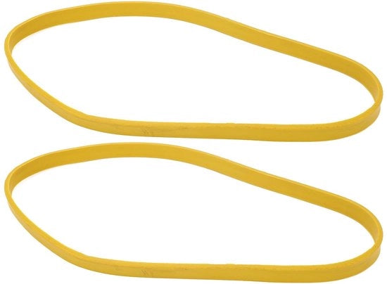 Bisaccia a Nastro 9 Pollici - 2 Pezzi - Antiscivolo - Dampening - Gomma - Adatta per Lavorazione del Legno - Prestazioni Affidabili - Pneumatico per Bisaccia a Nastro