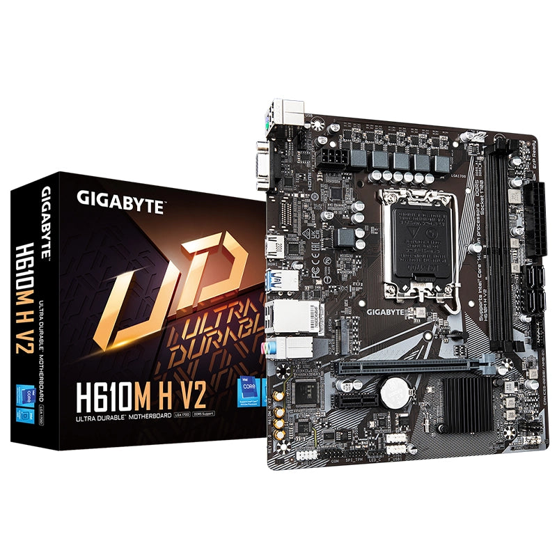 GIGABYTE H610M-H V2 - MAINBOARD MICRO ATX - DDR5 - SOCKET 1700