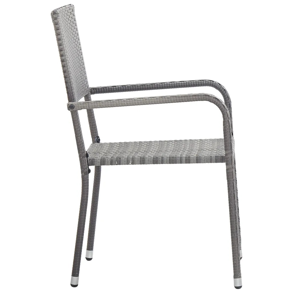 Set Mobili da Pranzo per Giardino 3 pz Grigio 3072480