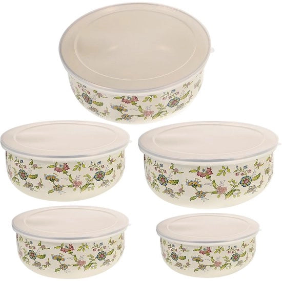 Set a 5 pezzi per servire Muesli/Ice/Salate - Adatto per cucinare e cuocere - Accessori da cucina