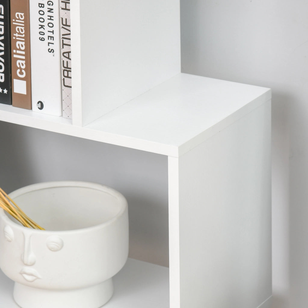 Libreria Scaffale 6 Ripiani Legno S 80x24x191 cm ¨C Minimal ¨C Bianco