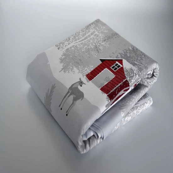 Tessuto di cotone 100%, venduto per metro, larghezza 240 cm, tessuto di cotone 100% Oeko-Tex Standard 100, colori lisci per cucire (Ren, 200 cm x 240 cm)