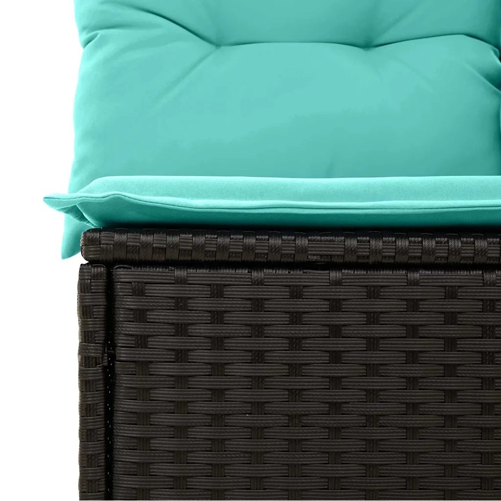 Set di divani 4 pz polyrattan 3360687