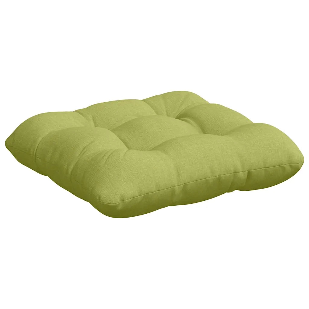 Cuscini per Seduta 4 pcs Verde chiaro 40 x 40 x 12 cm Tessuto 42015070