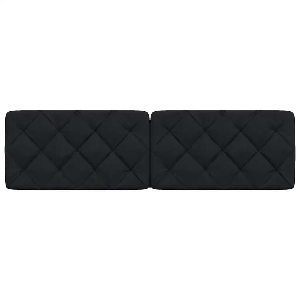 Cuscino Testiera Nero 180 cm in Tessuto 4019235