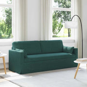 Divano Verde Scuro 198 x 78 x 80 cm Tessuto 42024372