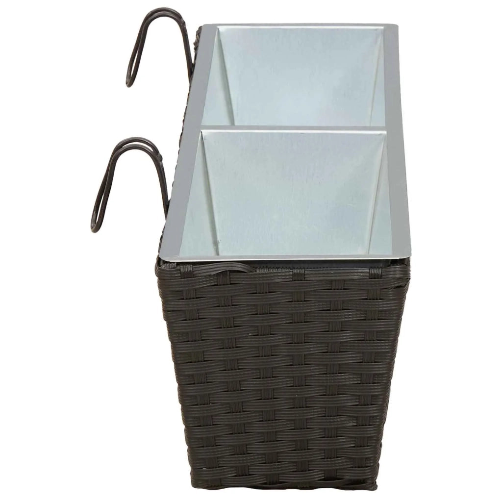 Ringhiera 2 pcs 80 x 17 x 17 cm Metallo 42026968