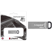 Trade Shop - Pendrive Kingston Usb 3.2 Datatraveler Kyson 32 Gb In Metallo 200 Mb/s Dtkn/32gb -