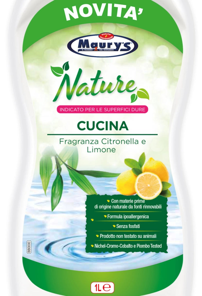 MAURY'S NATURE DETERGENTE CUCINA 1LT