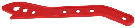 Aiuto di sicurezza per taglio del legno - Dispositivo di supporto - Design ergonomico - Colore rosso - Strumento di spinta per tavolo - Dimensioni 42x7x1cm
