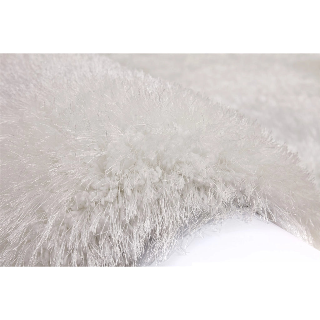 Tappeto Shaggy Cosy 310 Bianco a Pelo Lungo