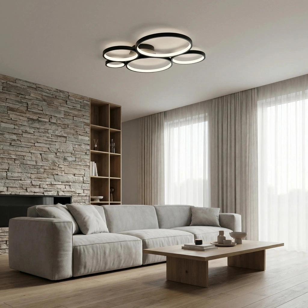 Lampada Da Soffitto Led App1911-c Black