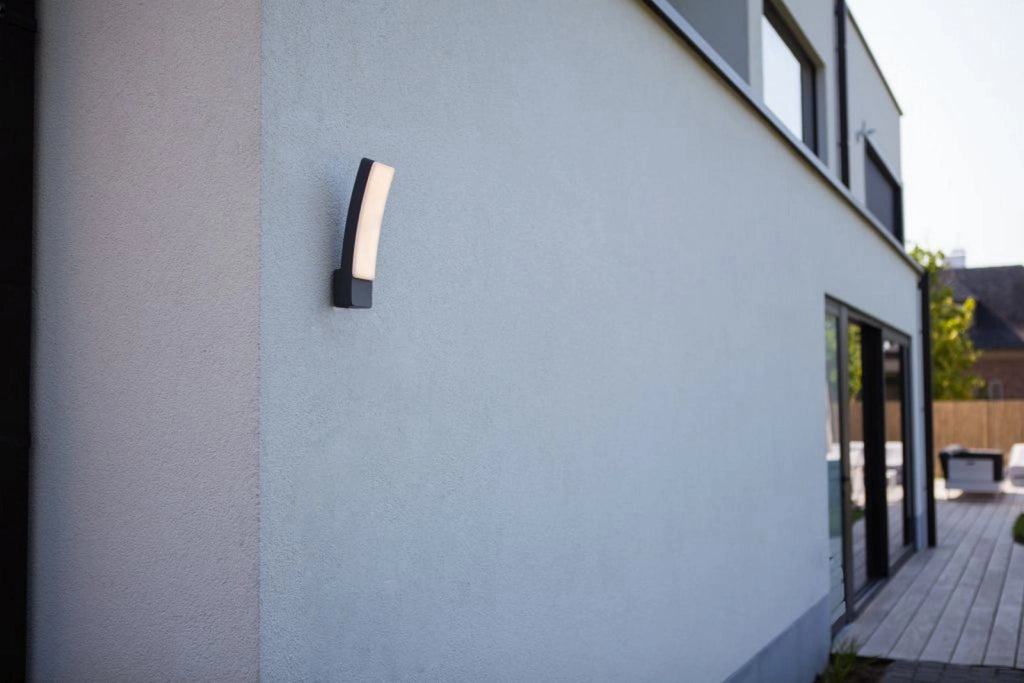 Applique esterna KIRA antracite Lutec LED CCT IP54