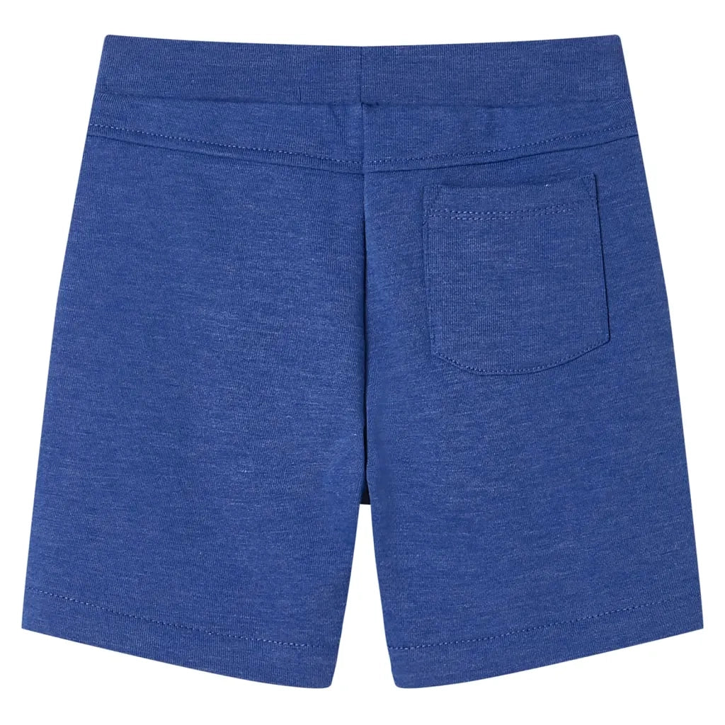 Pantaloncini per Bambini con Coulisse Blu MÃ©lange 128cod mxl 86491