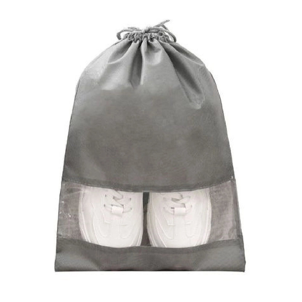 Trade Shop - Set 2pz Borsa Sacchi Sacca Porta Scarpe Portascarpe Viaggio Sport 26x36cm 58085 -