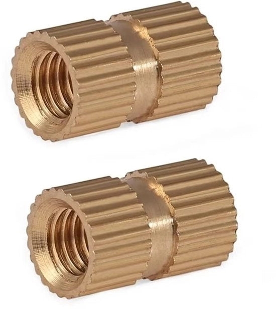 Accessori per fissaggio - Flessibili - Viti a cartella - Forte fissaggio - M4x6x6mm - Materiale rame - Per legno e plastica