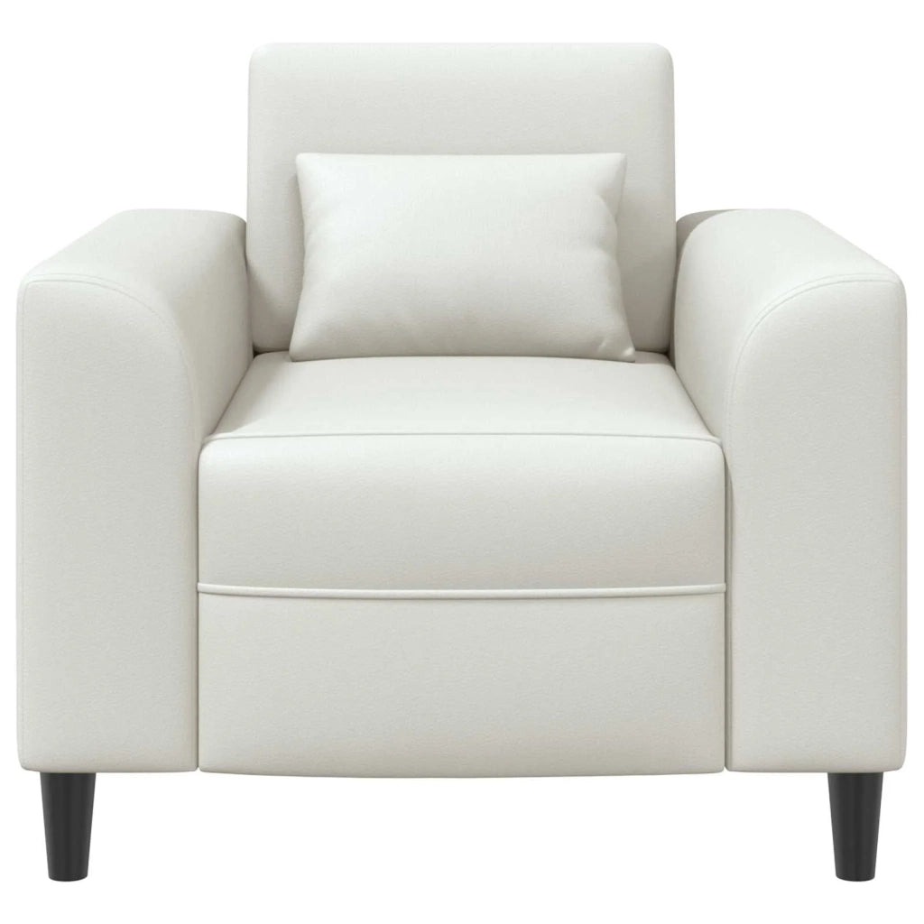 Poltrona Bianco Similpelle 42042474