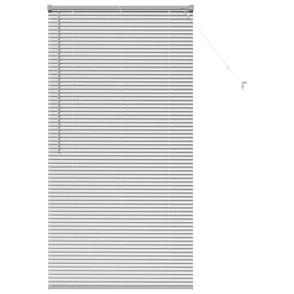 Tendaggi a Veneziana | Tenda a lamelle Argento 175 x 90 cm Alluminio