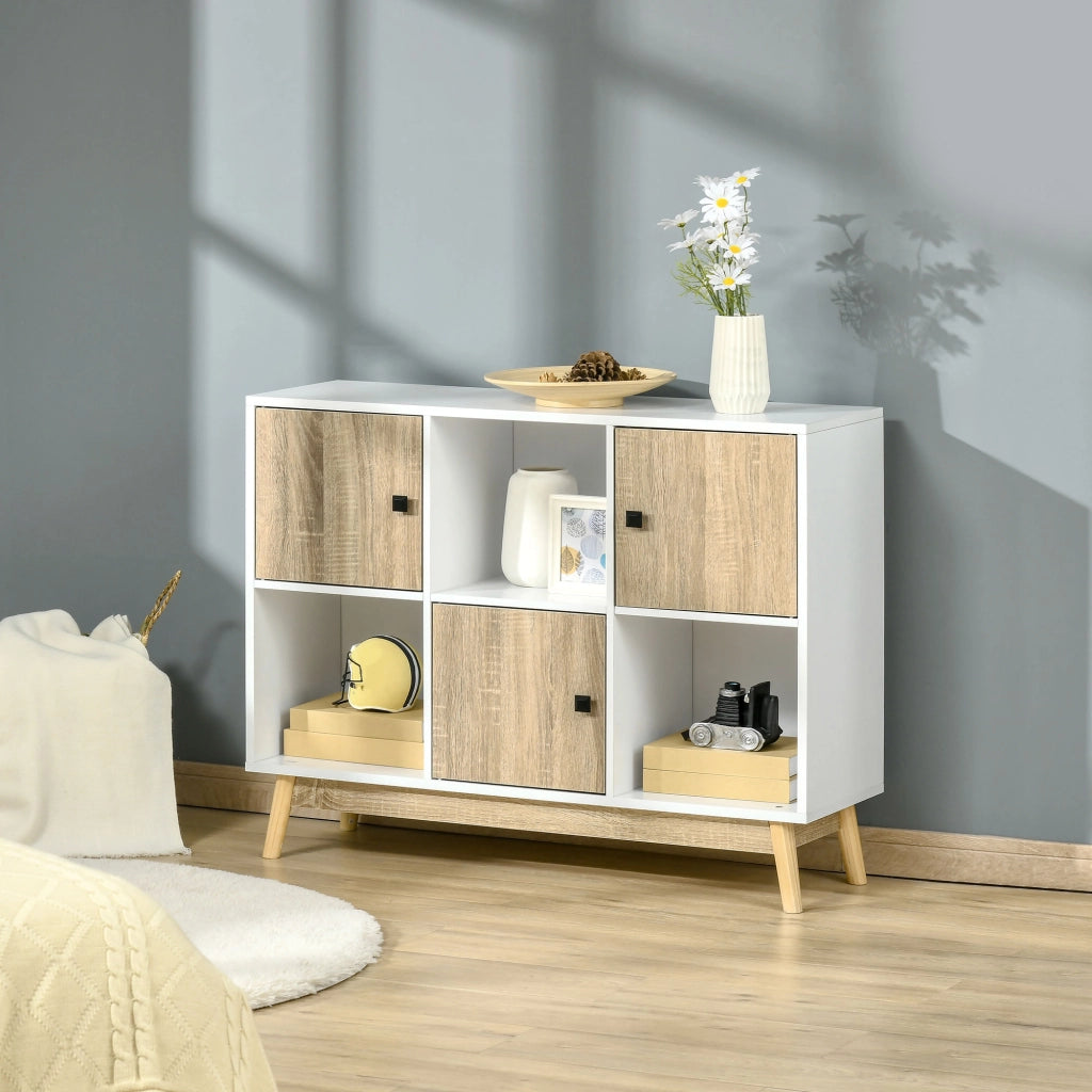 Buffet ¨C Minimal ¨C Bianco, Legno, 96x30x75