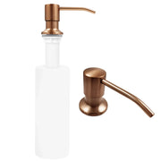 Dispenser Lavello Sapone Rea Erogatore Lon Brush Copper
