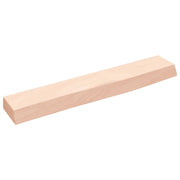 Mensole Parete | Scaffale a Parete | Ripiano a Parete 60x10x4 cm Legno Massello Rovere Non Trattato