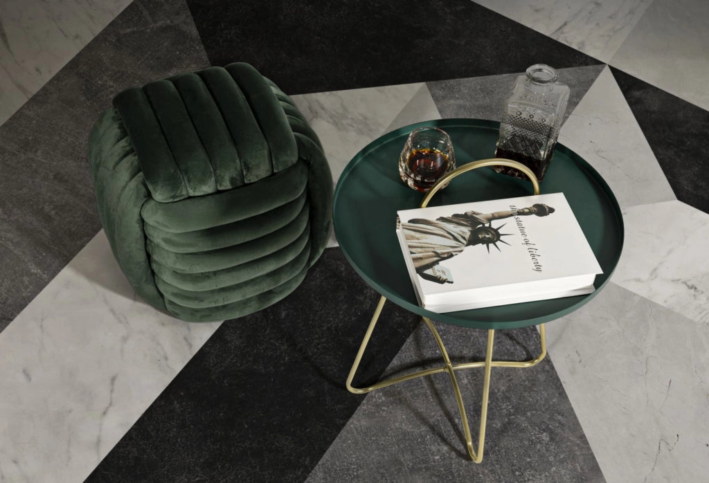 PUFF SOFTY VERDE CM 45X45X45