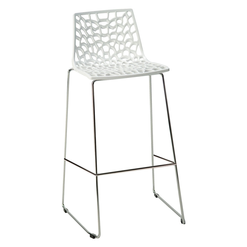 Sgabello in metallo/plastica 50x47xh98