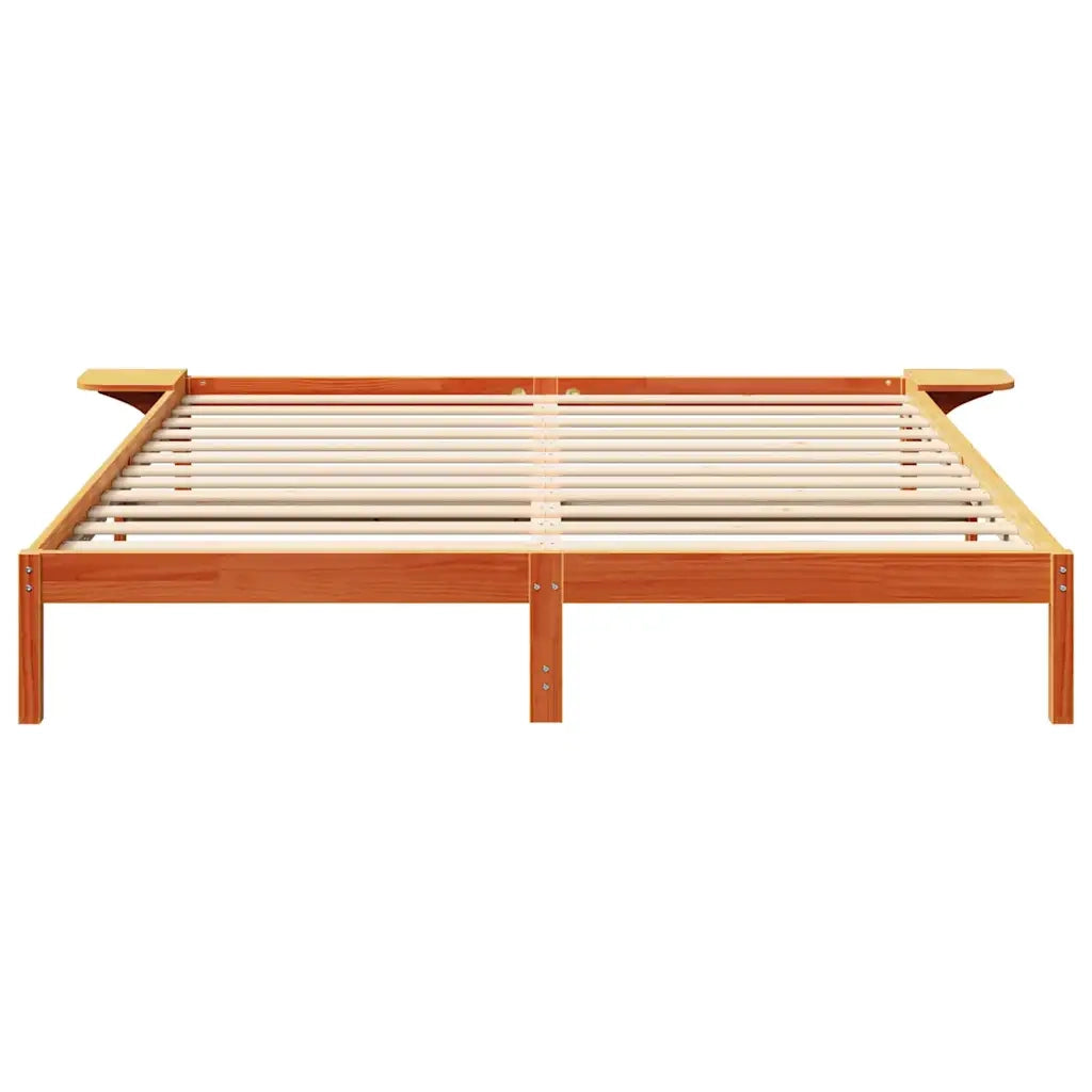 Struttura del letto Marrone cerato 180 x 200 cm Pino massello 873180