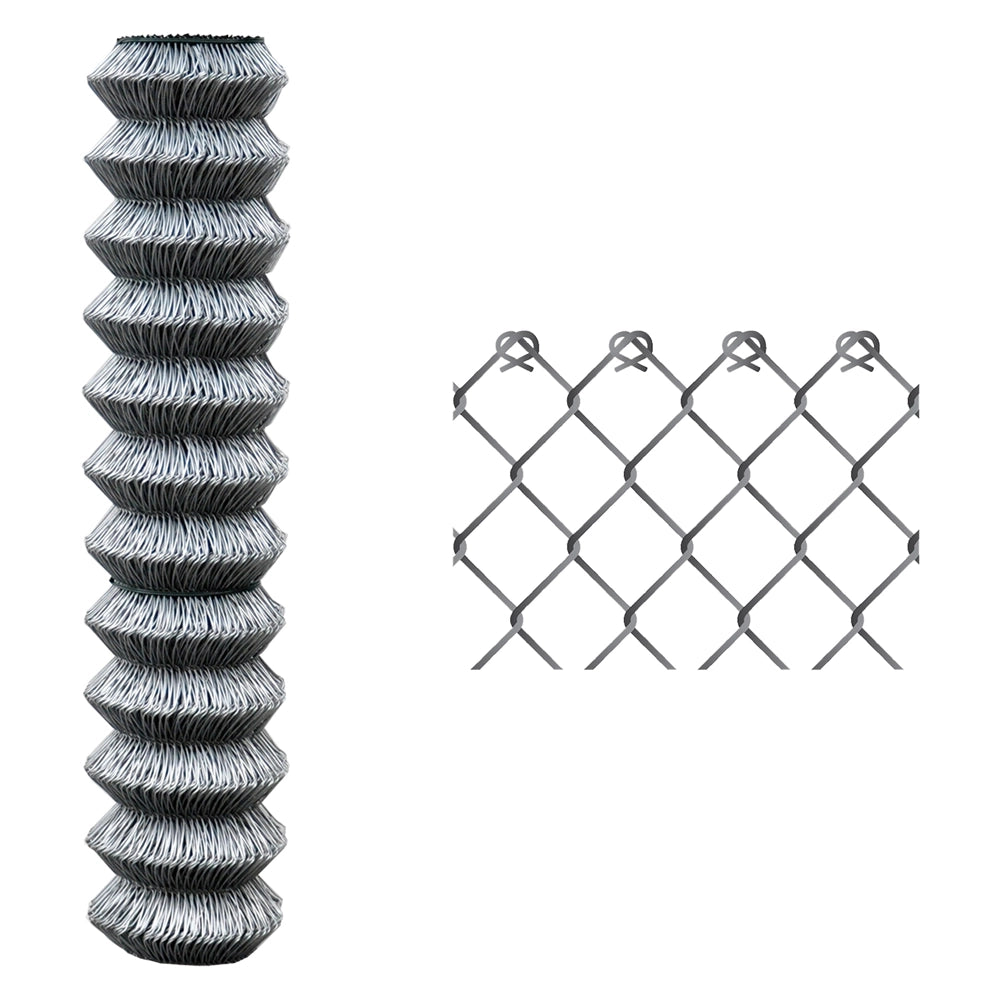 Rete griglia zincata 175x50 cm, rotolo 25 m