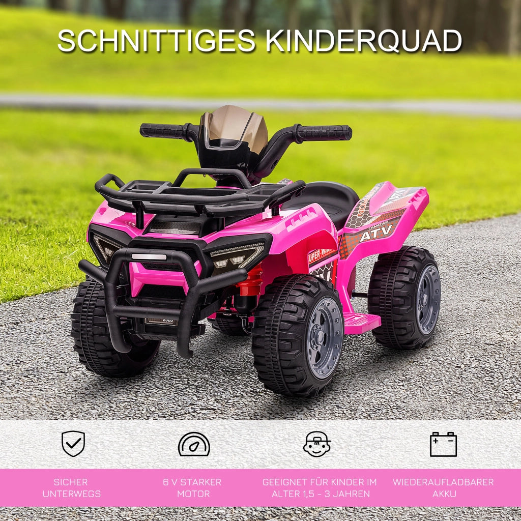 Quad Elettrico per Bambini ¨C Minimal ¨C Rosa