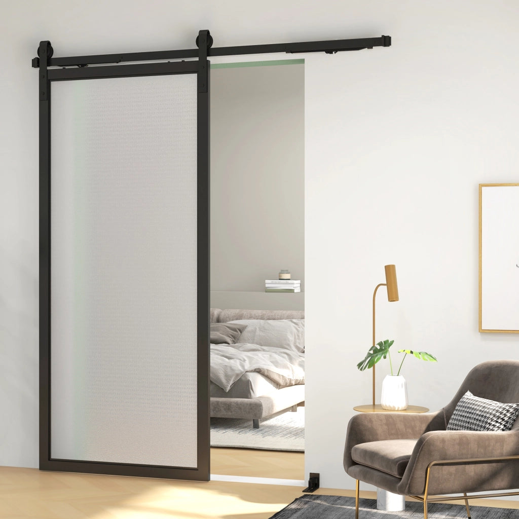 Kit Ante Scorrevoli ¨C Minimal ¨C 183cm, Acciaio, Nero