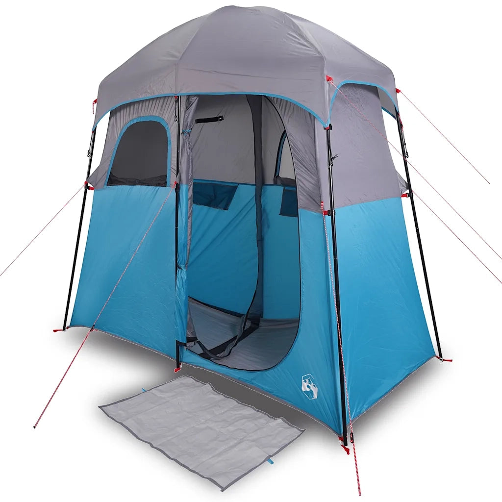 Tenda da Doccia per 2 Persone Blu Impermeabile 4009534