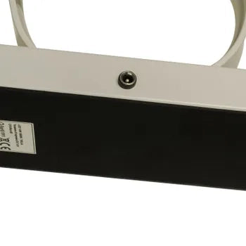 Lampada da tavolo curva LED 12W per interni luce scrivania comodino casa moderna LUCE CALDA