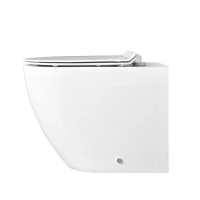 Copriwater serie Tokyo bianco con chiusura soft close e sgancio rapido