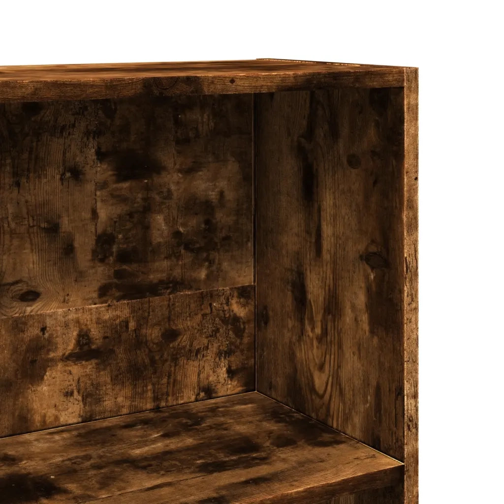 Libreria Rovere Fumo 40x24x143 cm in Truciolato 857787