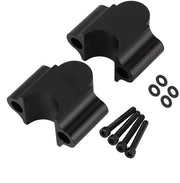 Altezza sterzo universale 30 mm - in alluminio - morsetto sterzo - compatibile con 7/8'' (22 mm) - nero - altezza sterzo