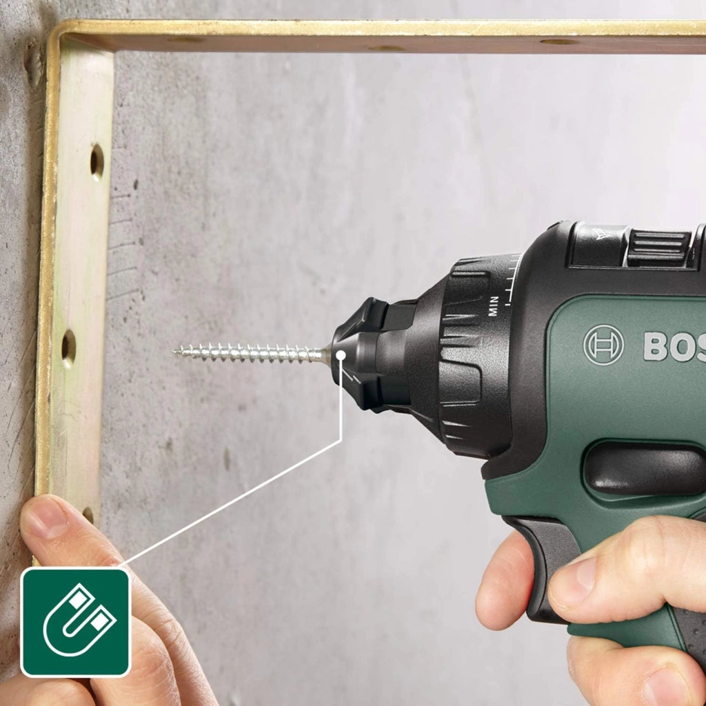 TRAPANO BOSCH BATTERIA LITIO 18V. ADVACED IMPACT 18 + VALIGETTA E ACCESSORI