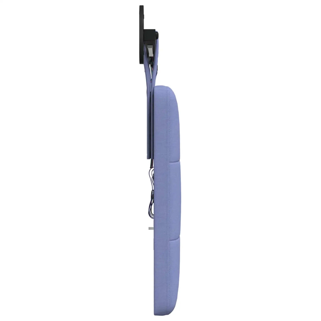 Testiera sospesa Con luce LED Blu jeans Tessuto 3424461
