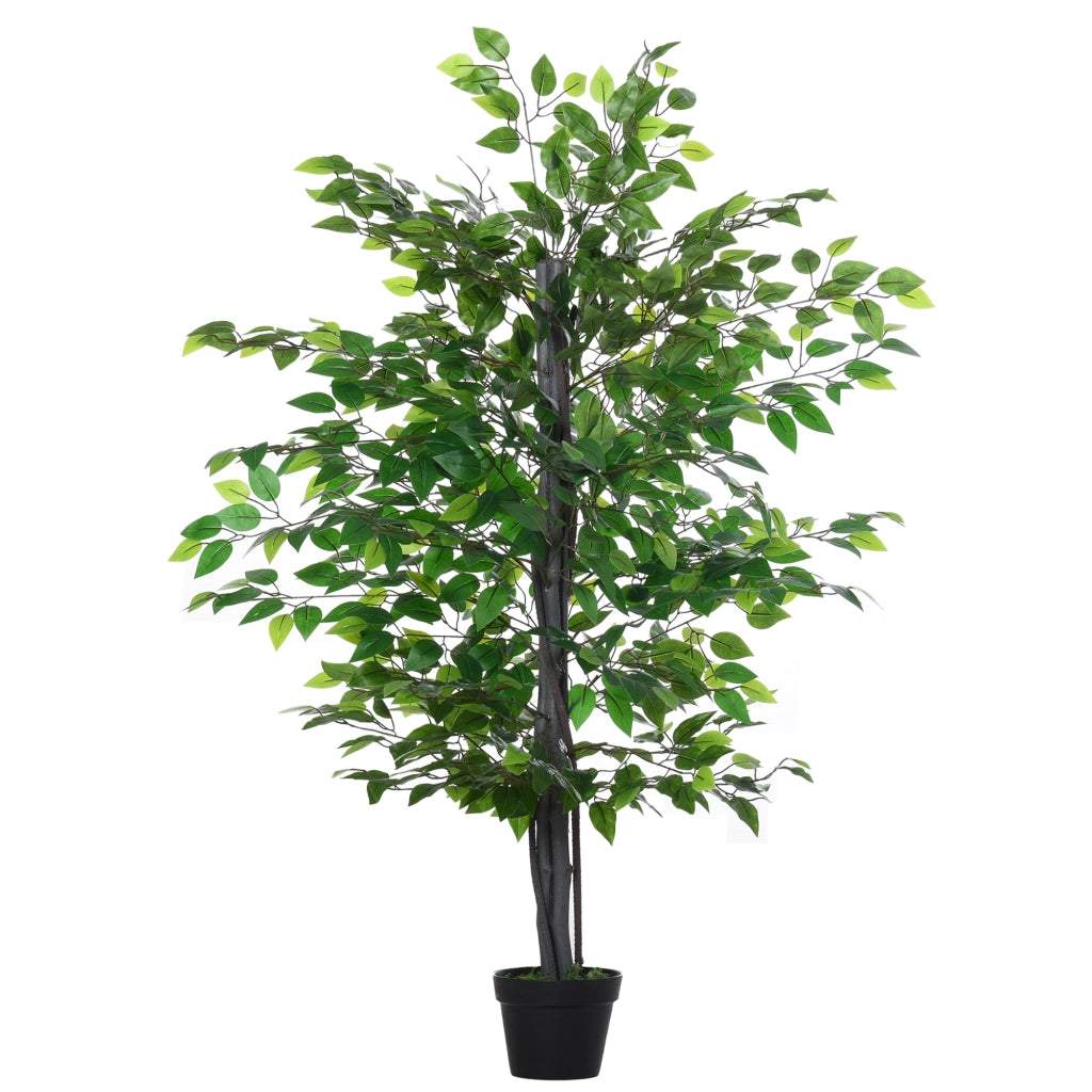 Albero Finto Ficus Artificiale ¨C Minimal ¨C H145cm con Vaso
