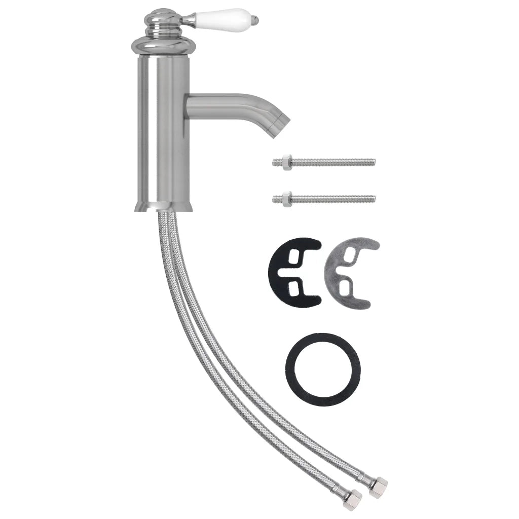 Rubinetto per Lavabo del Bagno Argento 130x180 mm 149074