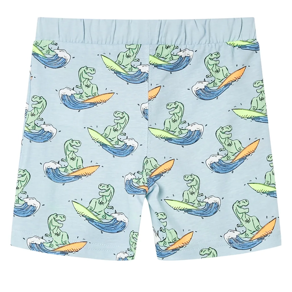 Pigiama da Bambino a Maniche Corte Azzurro 116 CFW1765040