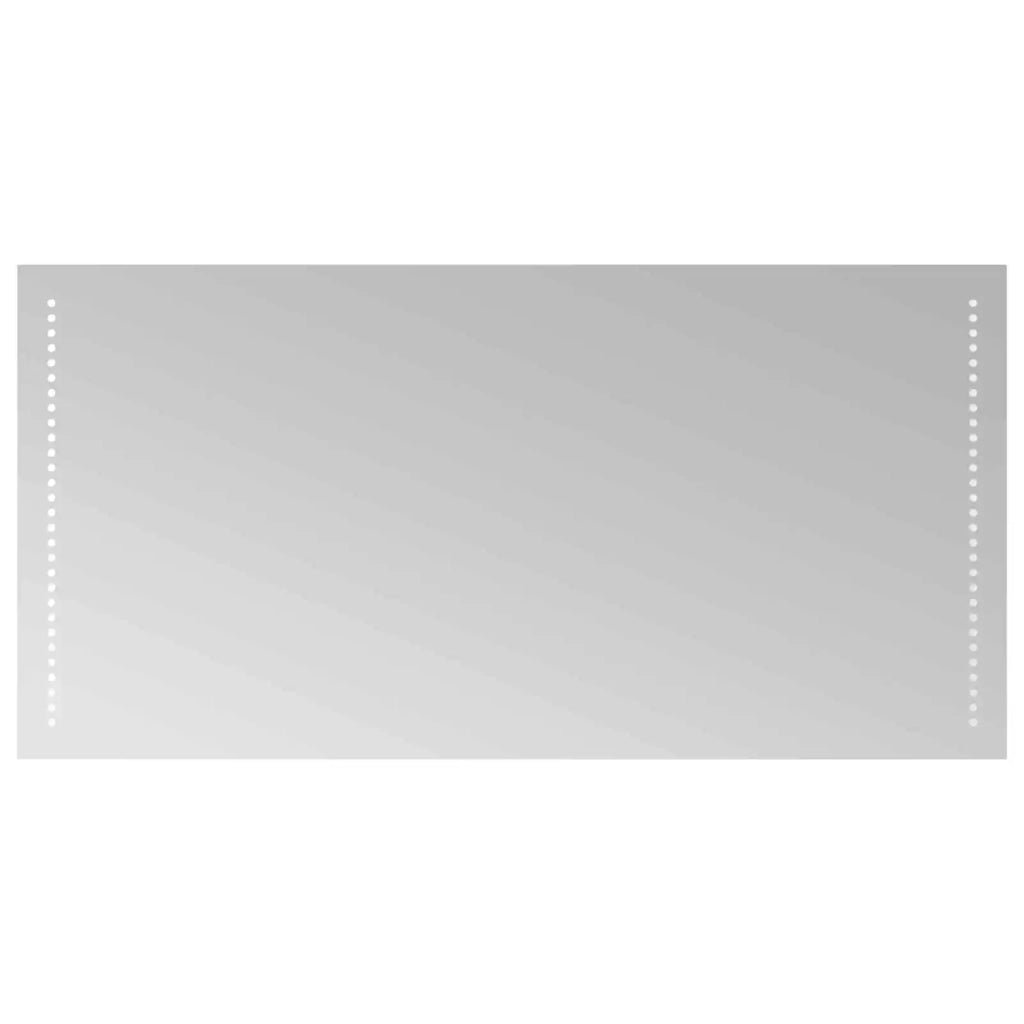 Specchio da bagno LED Trasparente 100 x 50 cm vetro temperato 42045785