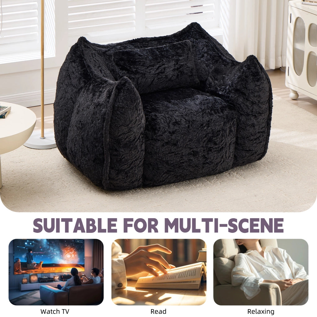 Pouf Grande ¨C Minimal ¨C Nero