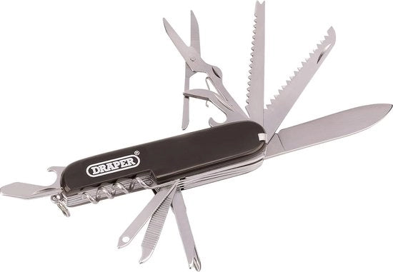 Coltello multitasking in acciaio inossidabile per camping