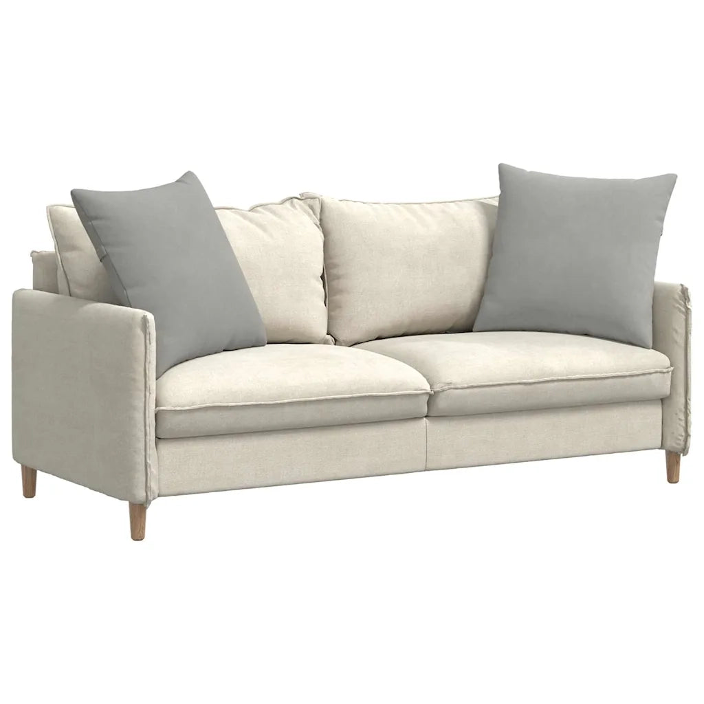 Cuscini da Divano 2 pz | Cuscini per sedie Grigio chiaro 60 x 60 cm Tessuto