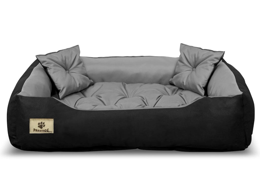 AIO FACTORY 55x45 cm PRESTIGE Letto per cani impermeabile grigio